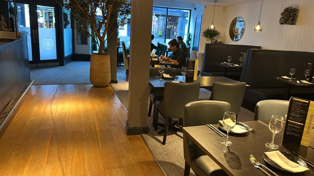 Indian Garden restaurant interior