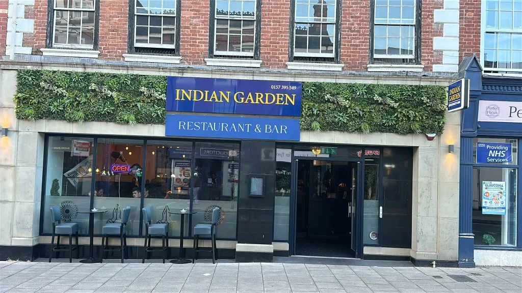 Private dining at Indian Garden Bromsgrove