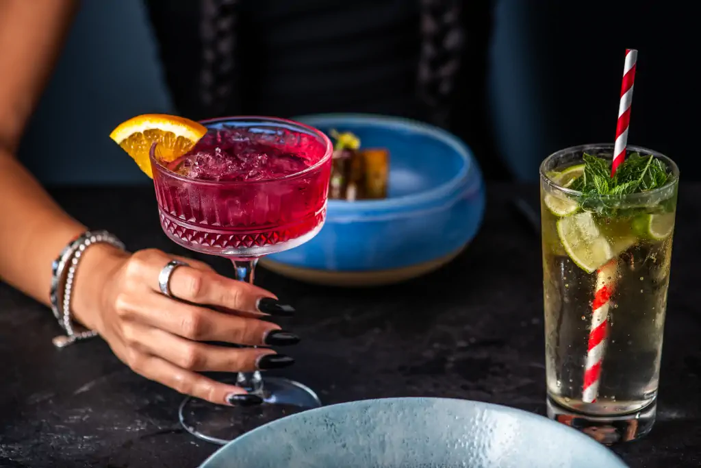 Cocktails at No25 Restaurant and Bar